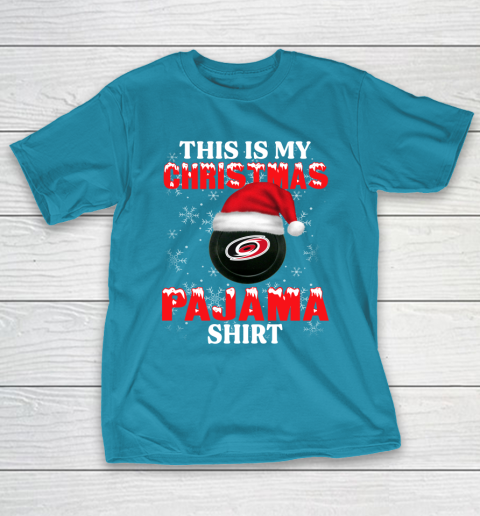 Carolina Hurricanes This Is My Christmas Pajama Shirt NHL T-Shirt 7
