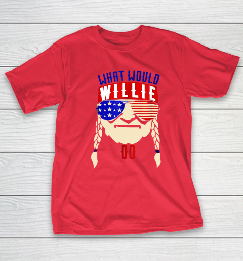 Willie Nelson shirt What would Willie do T-Shirt 9