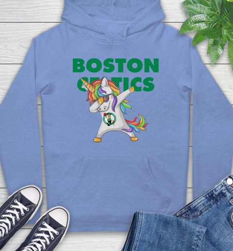 Boston Celtics NBA Basketball Funny Unicorn Dabbing Sports Hoodie 11