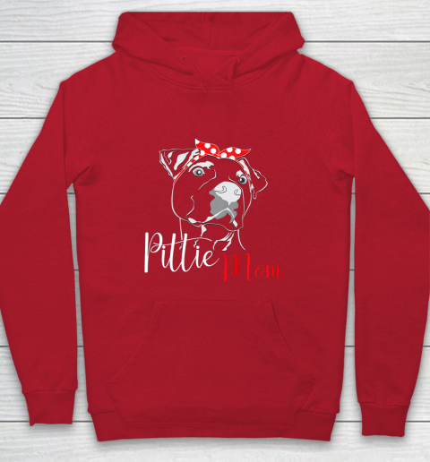 Dog Mom Shirt Pittie Mom T Shirt American Pitbull Shirt Dog Lover Hoodie 7