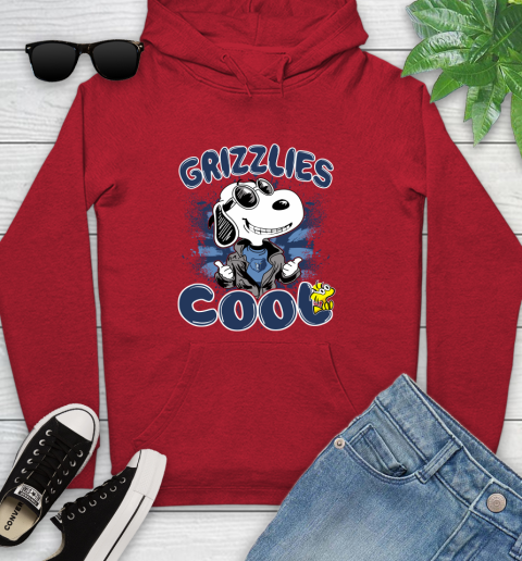 NBA Basketball Memphis Grizzlies Cool Snoopy Shirt Youth Hoodie 10