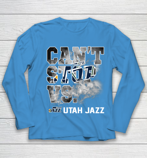 NBA Utah Jazz Basketball Can't Stop Vs Youth Long Sleeve 5
