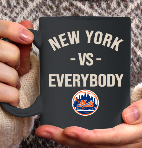 New York Mets Vs Everybody Ceramic Mug 11oz