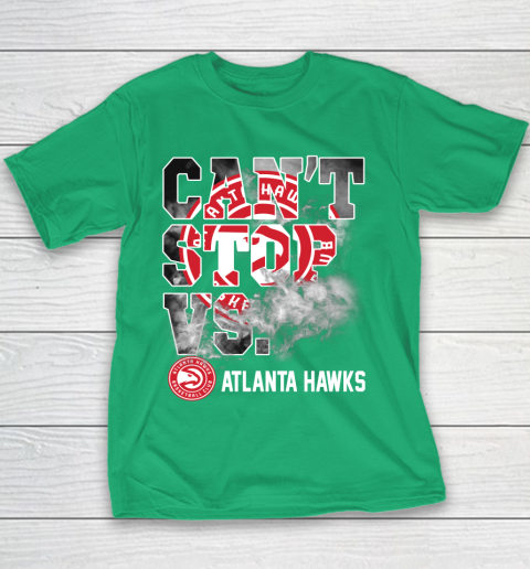 NBA Atlanta Hawks Basketball Can't Stop Vs Youth T-Shirt 3
