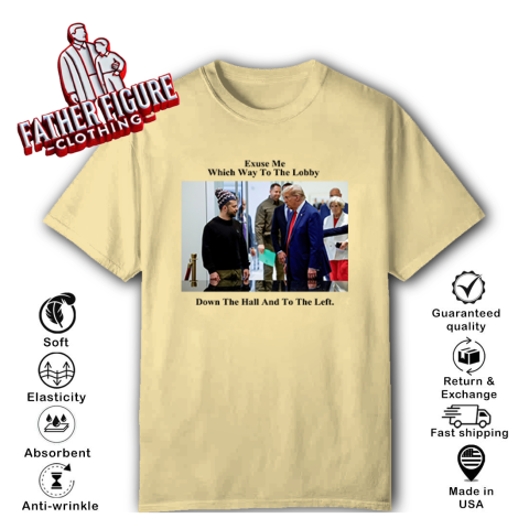 Home Alone Zelensky Trump T-Shirt - Father Figure Clothing
