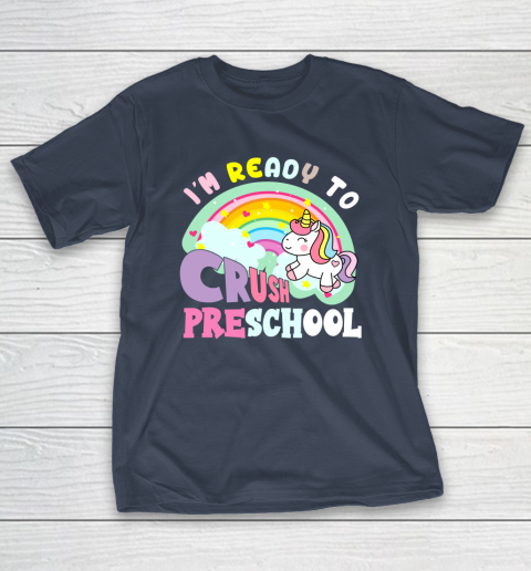 Back to school shirt ready to crush preschool unicorn T-Shirt 3