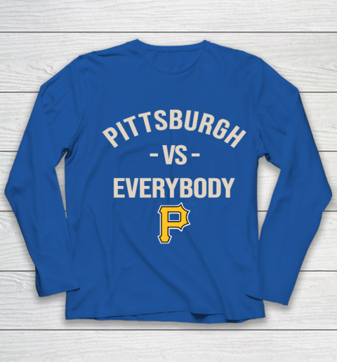 Pittsburgh Pirates Vs Everybody Youth Long Sleeve 7