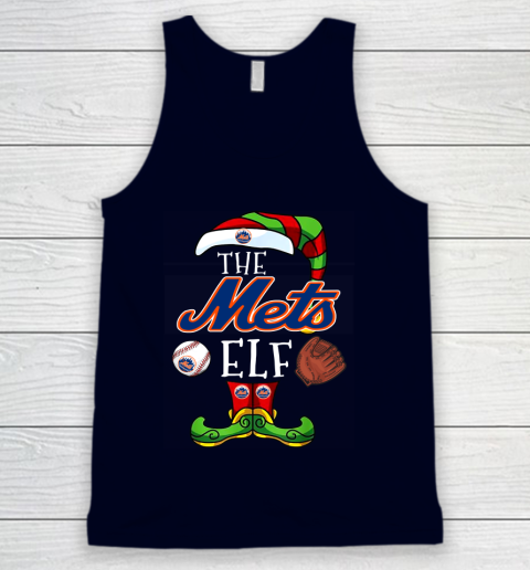 New York Mets Christmas ELF Funny MLB Tank Top 2