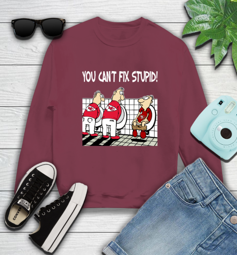 You Can't Fix Stupid Funny Kansas City Chiefs NFL Shirts 29