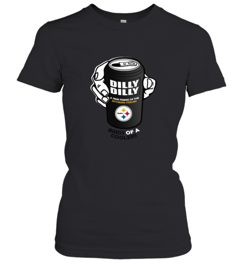 Bud Light Dilly Dilly! Pittburg Steelers Birds Of A Cooler Women's T-Shirt