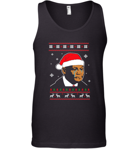 Crying Jordan Christmas Tank Top