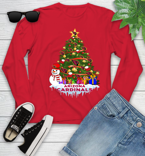Arizona Cardinals Merry Christmas NFL Football Sports Youth Long Sleeve 11