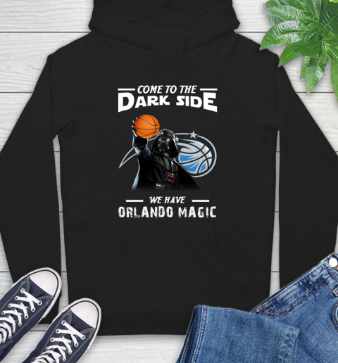 NBA Come To The Dark Side We Have Orlando Magic Star Wars Darth Vader Basketball Hoodie