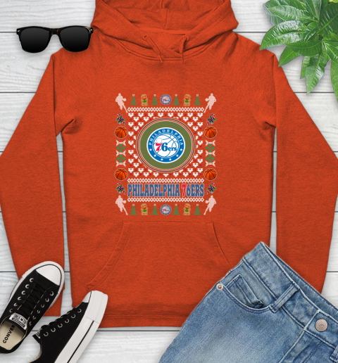 Philadelphia 76ers Merry Christmas NBA Basketball Loyal Fan Ugly Shirt 138