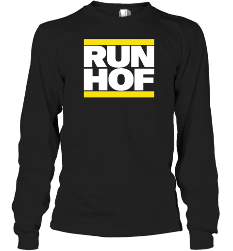 95.7 The Game Bonta Hill Wearing Run Hof Long Sleeve T