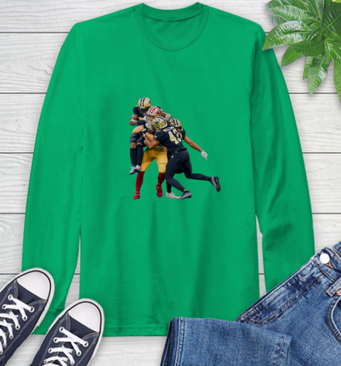 Sprint Football San Francisco 49ers And New Orleans Saints Shirts 65
