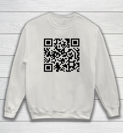 Trump Dance Troll QR Funny President Trump Dance Code Sweatshirt 8