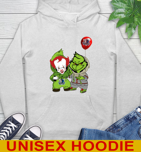 Dallas Mavericks Baby Pennywise Grinch Christmas NBA Basketball Hoodie