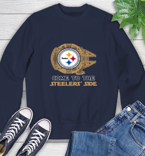 NFL Come To The Pittsburgh Steelers Wars Football Sports Sweatshirt - Image 3