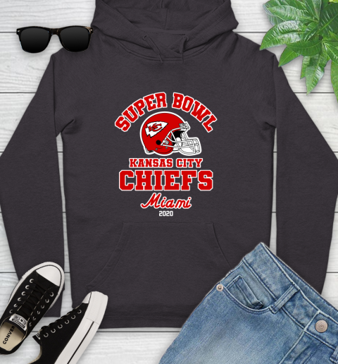 Kansas City Chiefs Super Bowl Champion Miami Logo 2020 NFL Shirts 128