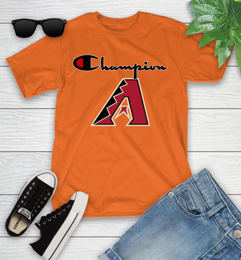 MLB Baseball Arizona Diamondbacks Champion Shirt Youth T-Shirt 4