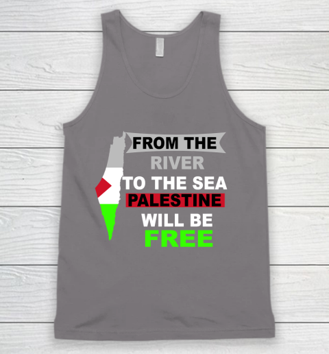From The River To The Sea Palestine Will Be Free Shirt Tank Top 6