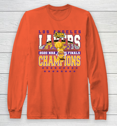 LA Lakers 2020 NBA Finals Champions Long Sleeve T-Shirt 3