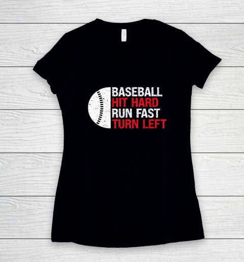 Game Day Baseball For Lovers Baseball Women's V-Neck T-Shirt