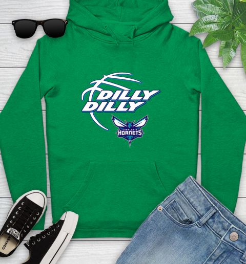 NBA Charlotte Hornets Dilly Dilly Basketball Sports Youth Hoodie 7