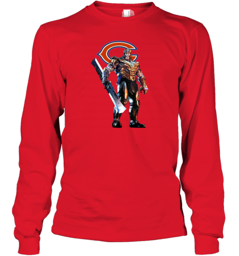 Chicago Bears NFL Football Captain America Marvel Avengers American Flag  Shirt Hoodie