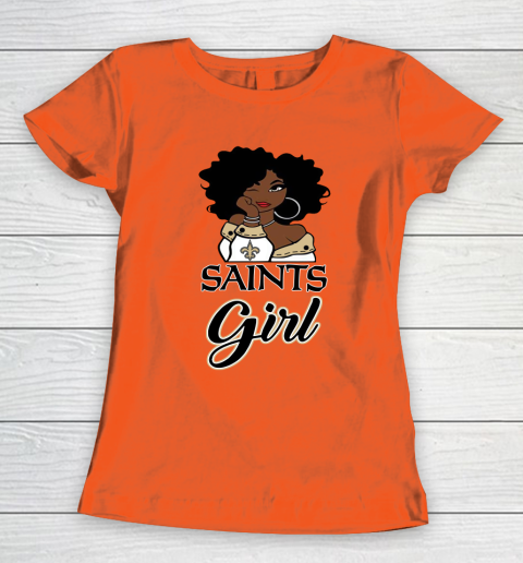 New Orleans Saints Girl NFL Women's T-Shirt 5