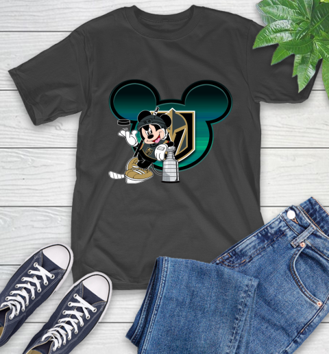 NHL Vegas Golden Knights Stanley Cup Mickey Mouse Disney Hockey T Shirt T-Shirt 2