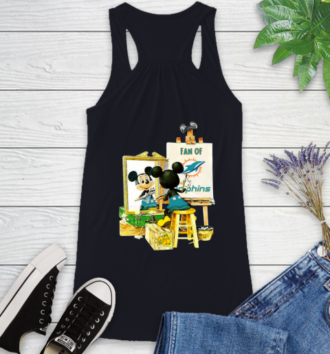 NFL Football Miami Dolphins Mickey Drawing Shirt 43