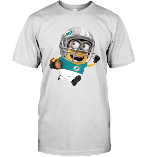 NFL Miami Dolphins Minions Disney Football Sports - Rookbrand