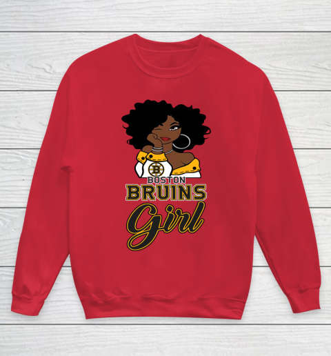 Boston Bruins Girl NHL Youth Sweatshirt 9