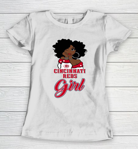 Cincinnati Reds Girl MLB Women's T-Shirt 3