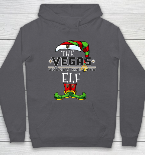 Vegas Golden Knights Christmas ELF Funny NHL Hoodie 4