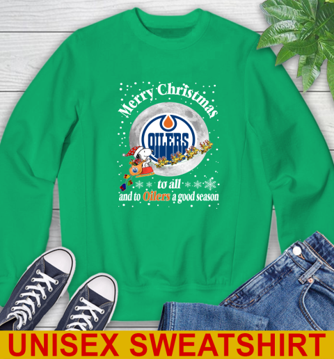 Edmonton Oilers Merry Christmas To All And To Oilers A Good Season NHL Hockey Sports Sweatshirt 8