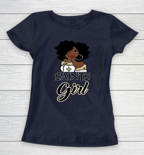 New Orleans Saints Girl NFL Women's T-Shirt 4