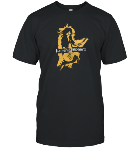 Yellow Silhouette Joan Jett And The Blackhearts T