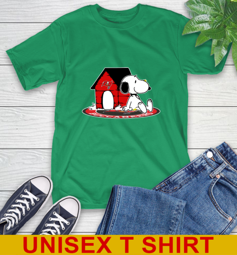 NFL Football Tampa Bay Buccaneers Snoopy The Peanuts Movie Shirt T-Shirt 7