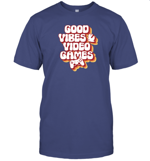 Mirandalorian Store Good Vibes & Video Games Retro T