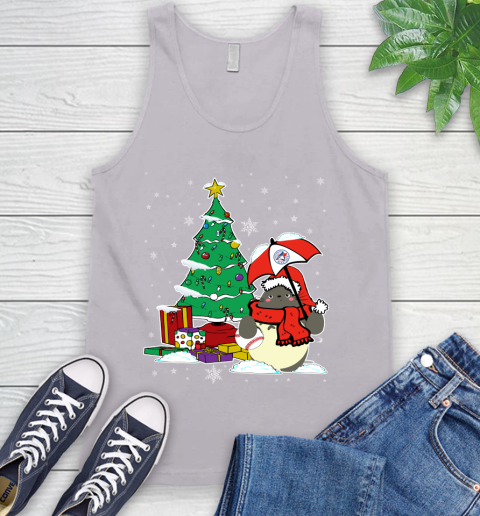 Toronto Blue Jays MLB Baseball Cute Tonari No Totoro Christmas Sports Tank Top 3