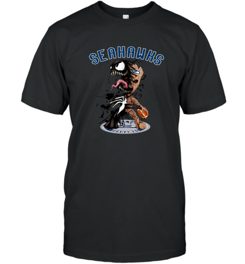NFL Seattle Seahawks Football Venom Groot Guardians Of The Galaxy