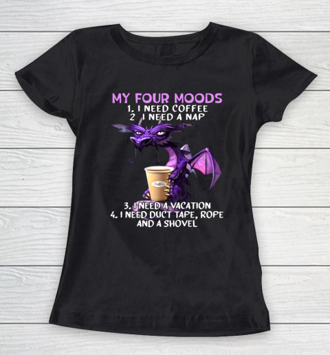 My Four Moods Glumy Dragon Women's T-Shirt