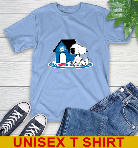 NBA Basketball Philadelphia 76ers Snoopy The Peanuts Movie Shirt T-Shirt 11