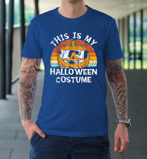 This Is My Halloween Costume Pumpkin T-Shirt 7