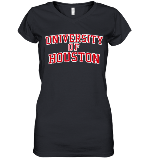 University Of Houston Women's V-Neck T-Shirt