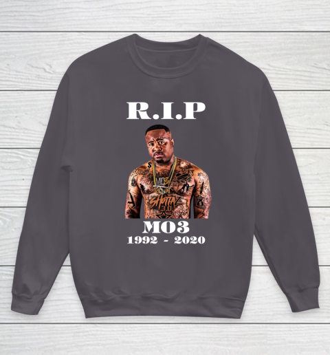 RIP MO3 1992 2020 Youth Sweatshirt 5