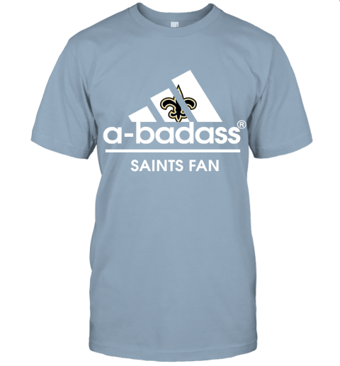 0sci a badass new orleans saints mashup adidas nfl jersey t shirt 60 front light blue